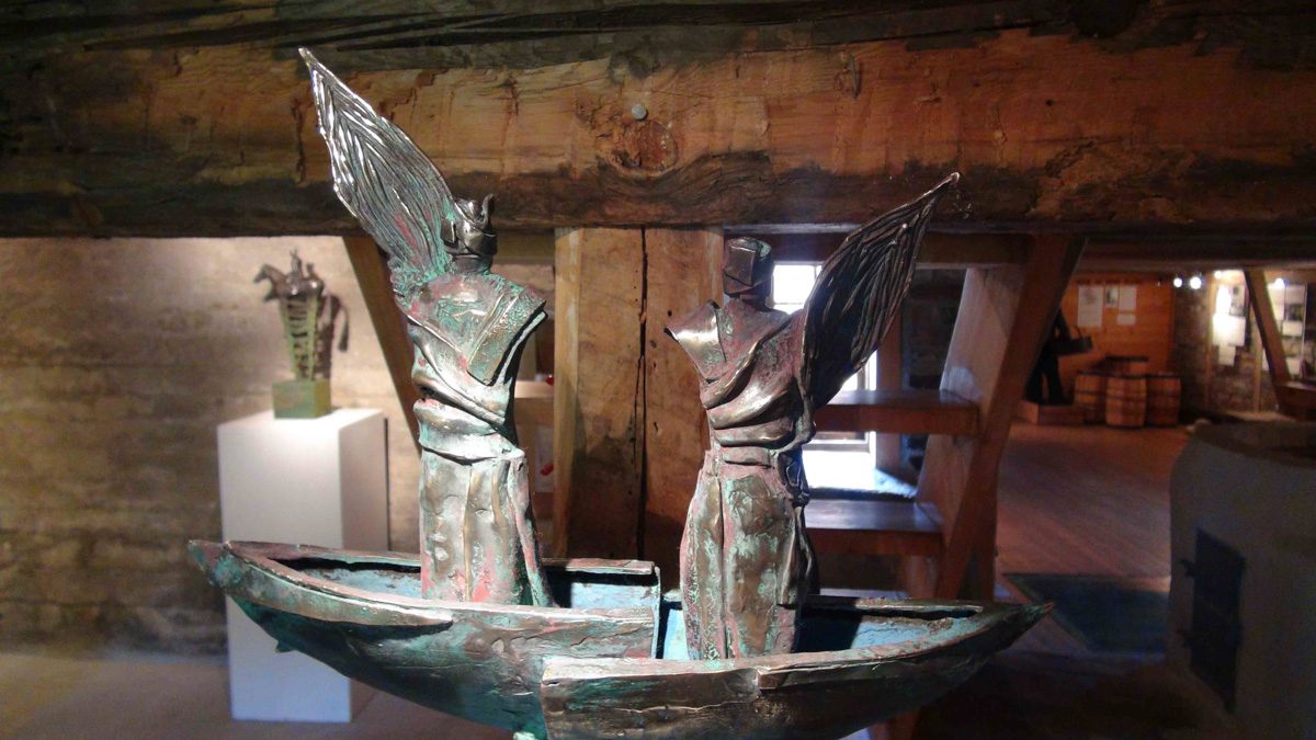 Sculpture by Bente Kluge