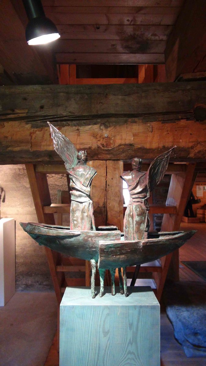 Sculpture by Bente Kluge