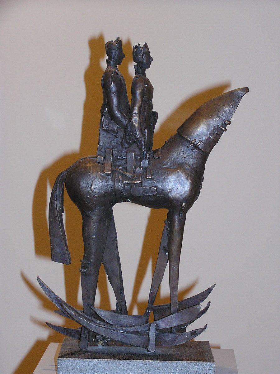 Sculpture by Bente Kluge