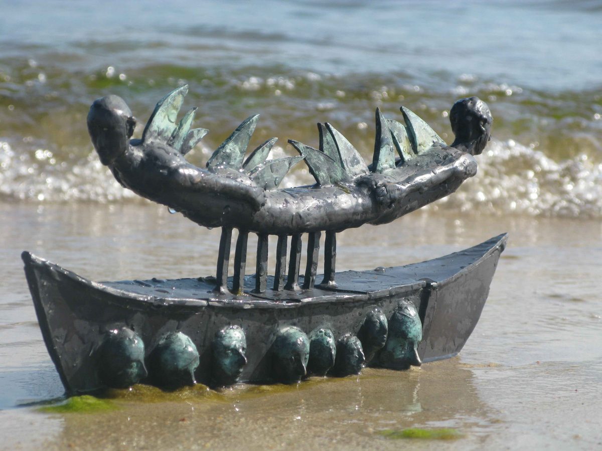 Sculpture by Bente Kluge