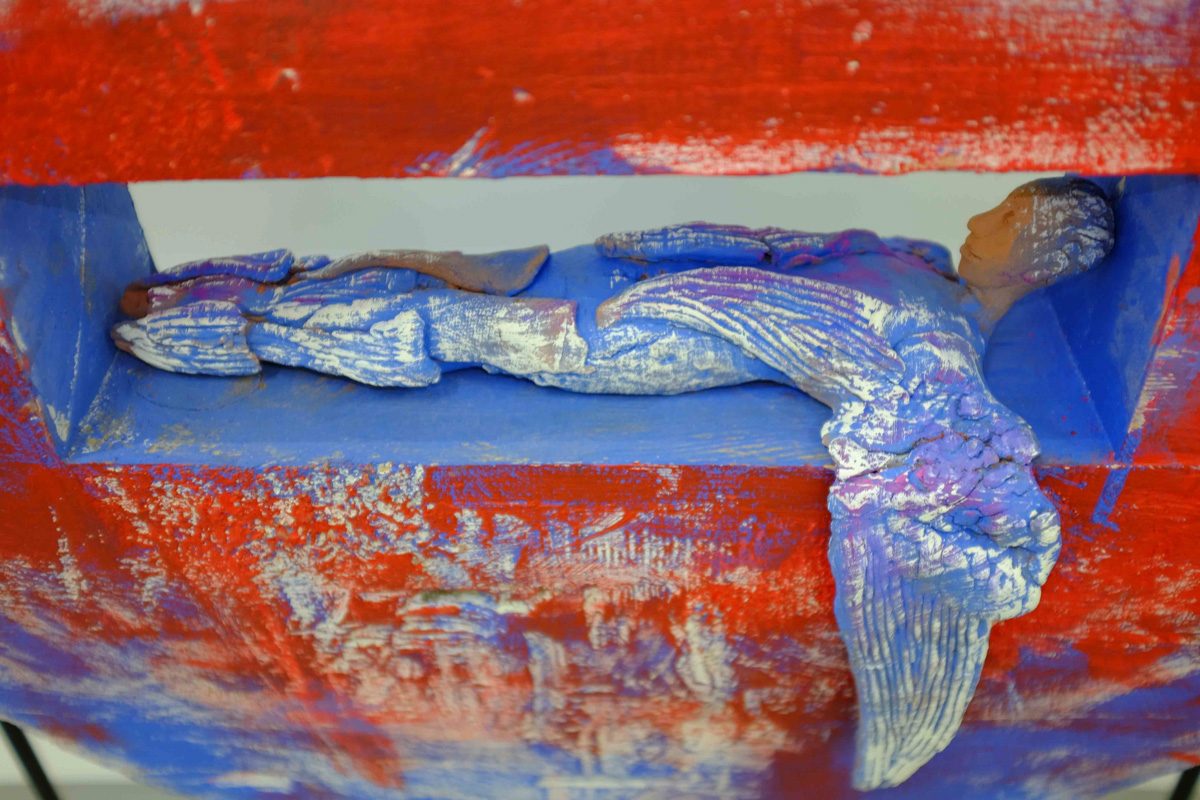 Sculpture by Bente Kluge