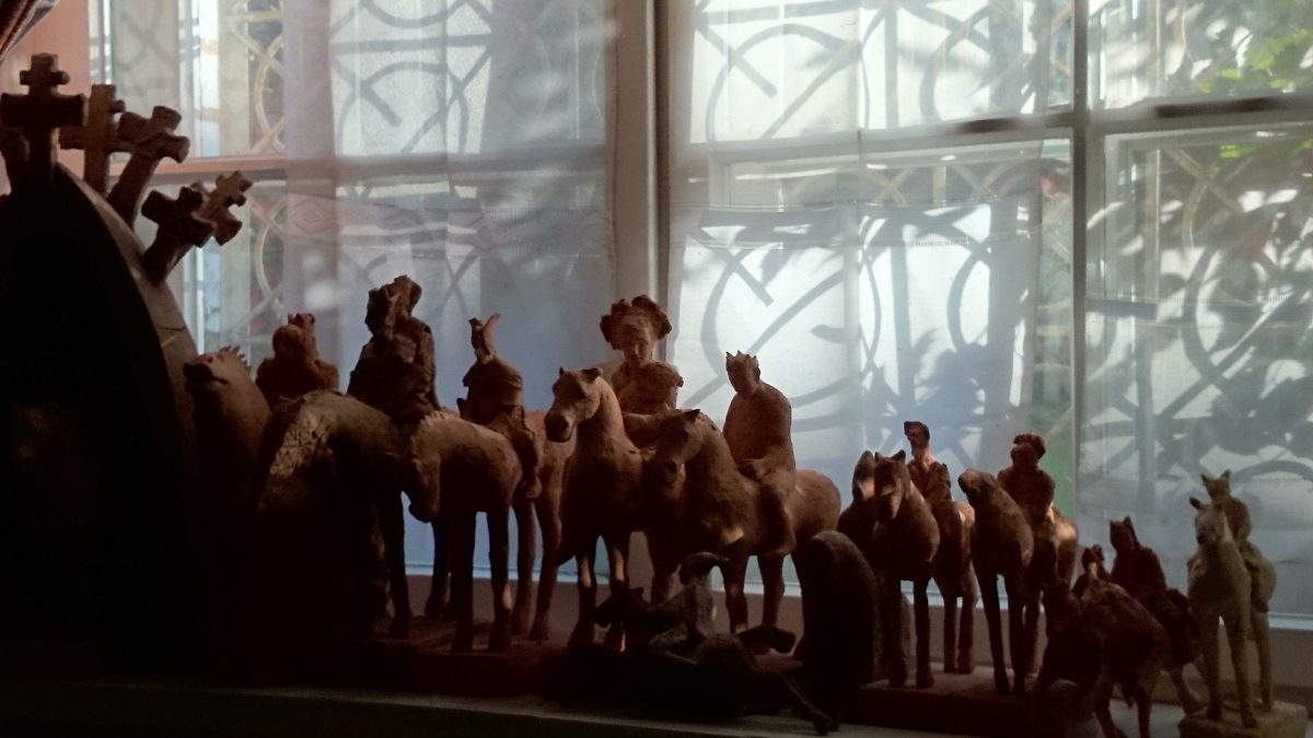 Sculpture by Bente Kluge