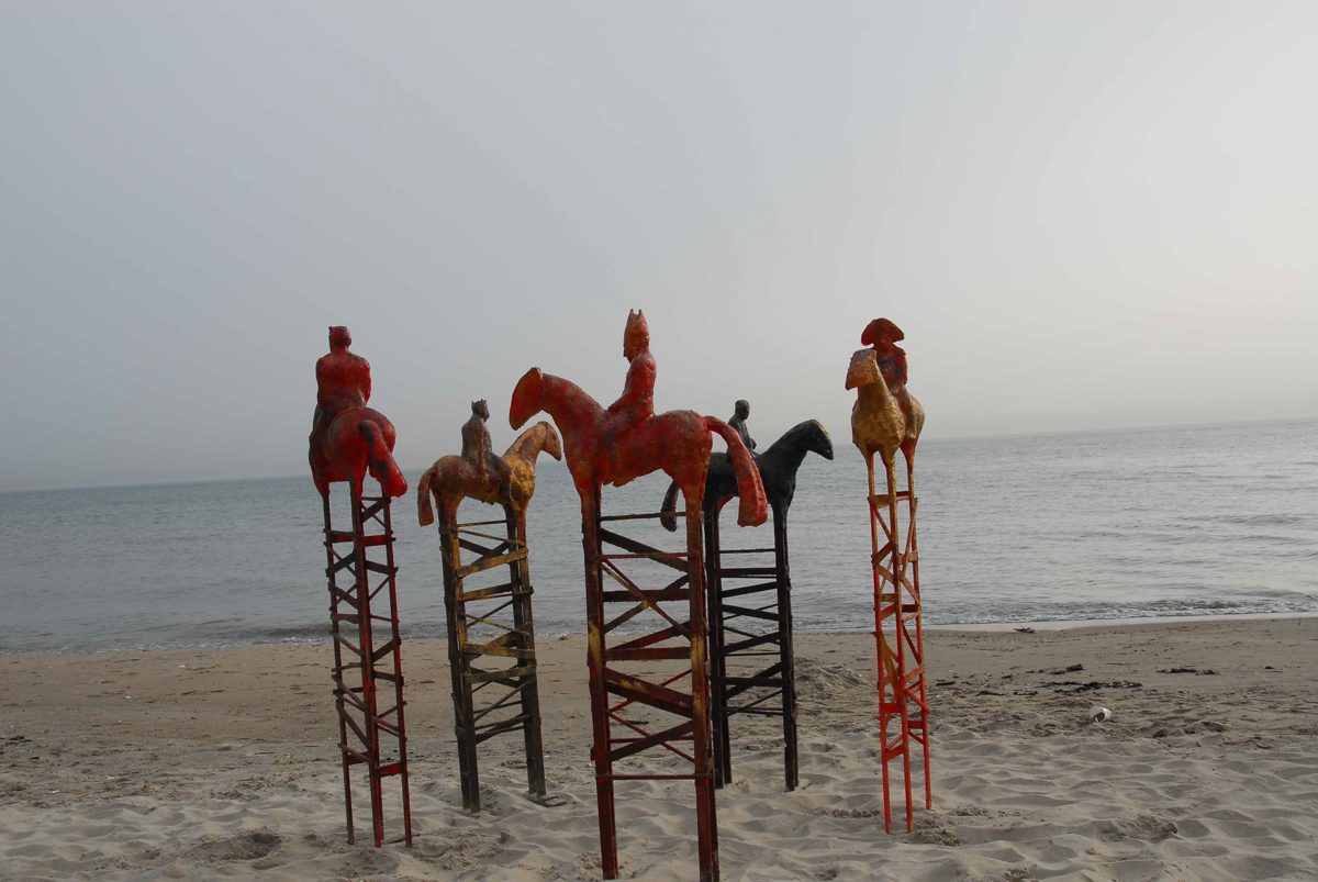 Sculpture by Bente Kluge