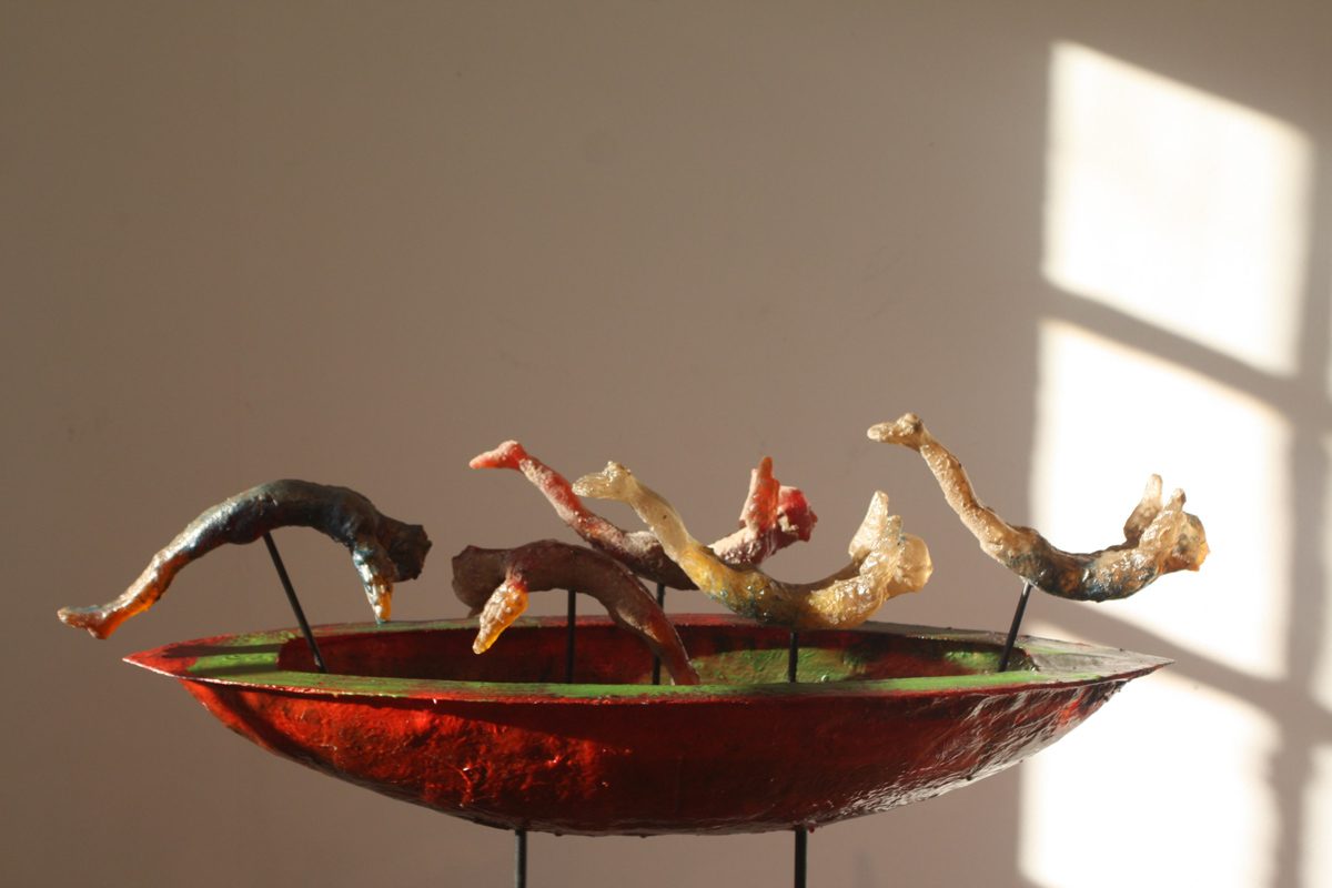 Sculpture by Bente Kluge