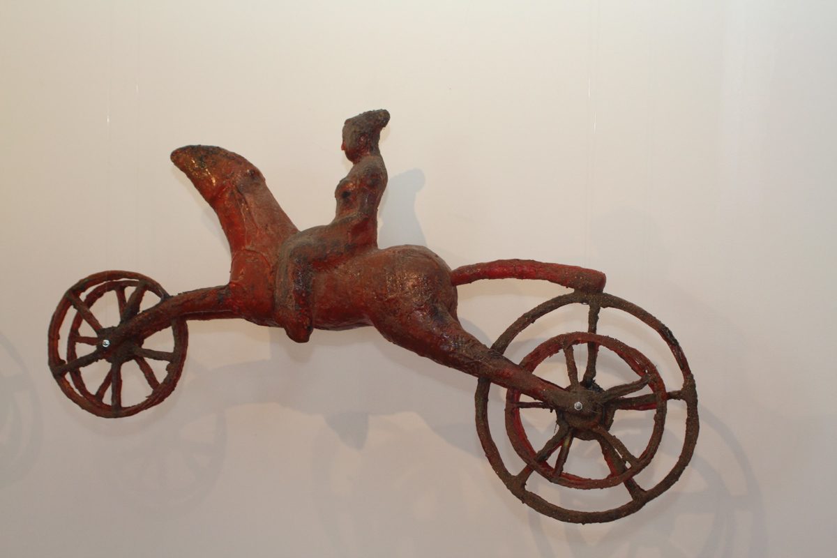Sculpture by Bente Kluge