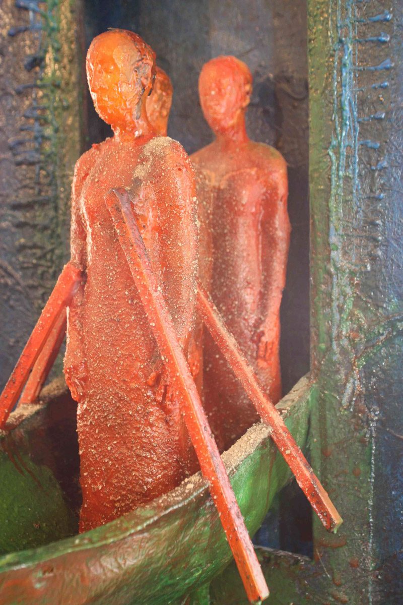 Sculpture by Bente Kluge