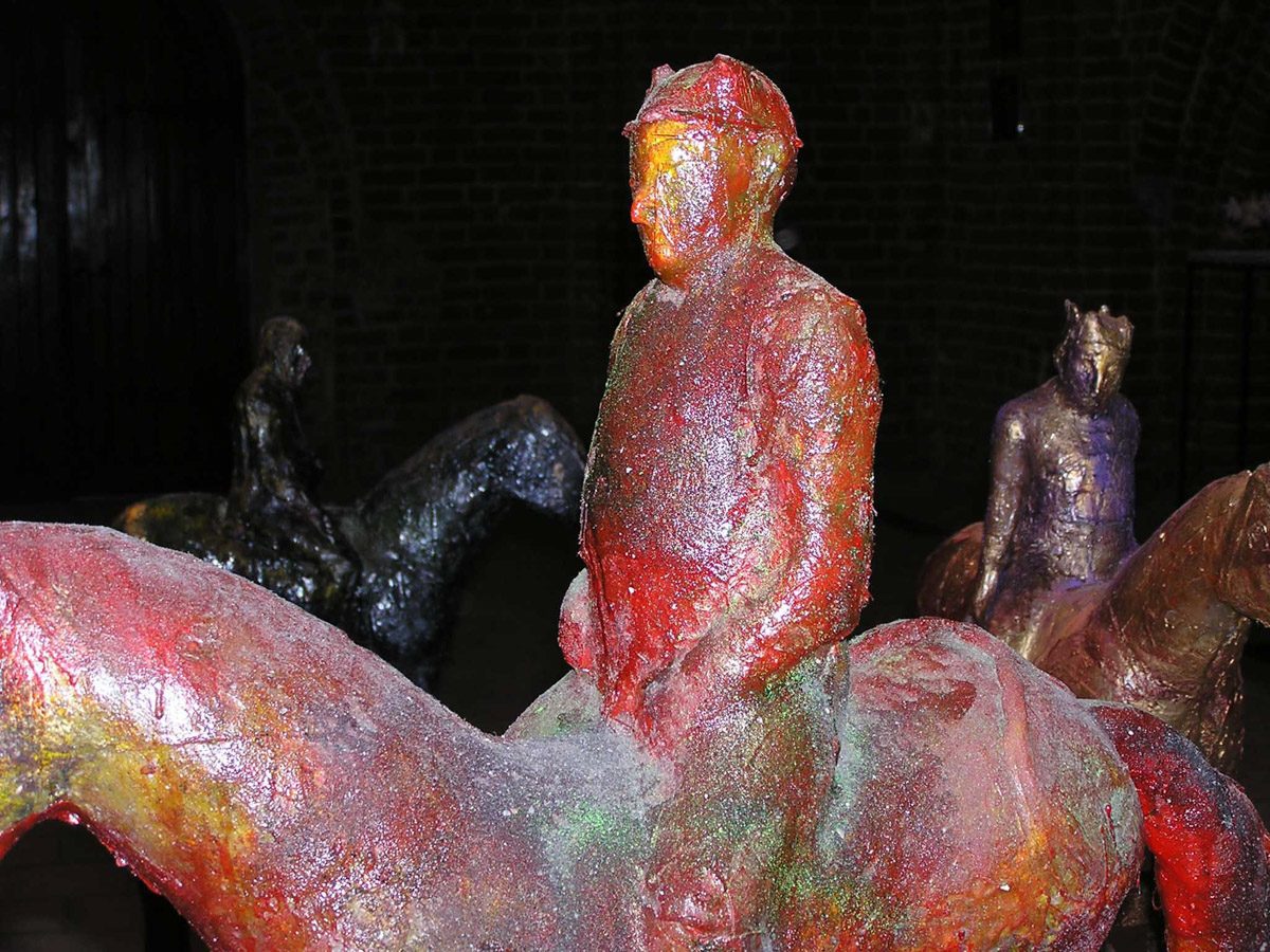 Sculpture by Bente Kluge