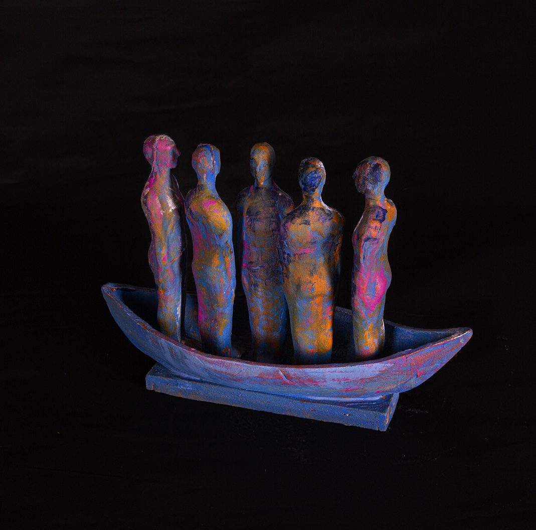 Sculpture by Bente Kluge