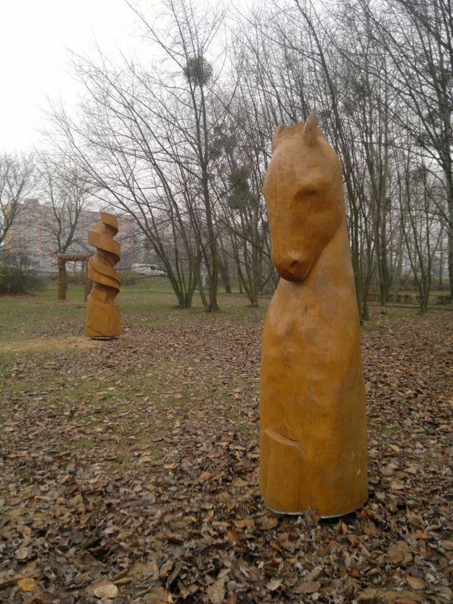 Sculpture by Bente Kluge