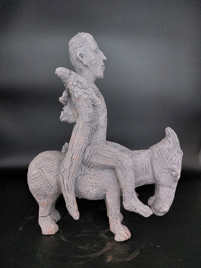 Sculpture by Bente Kluge