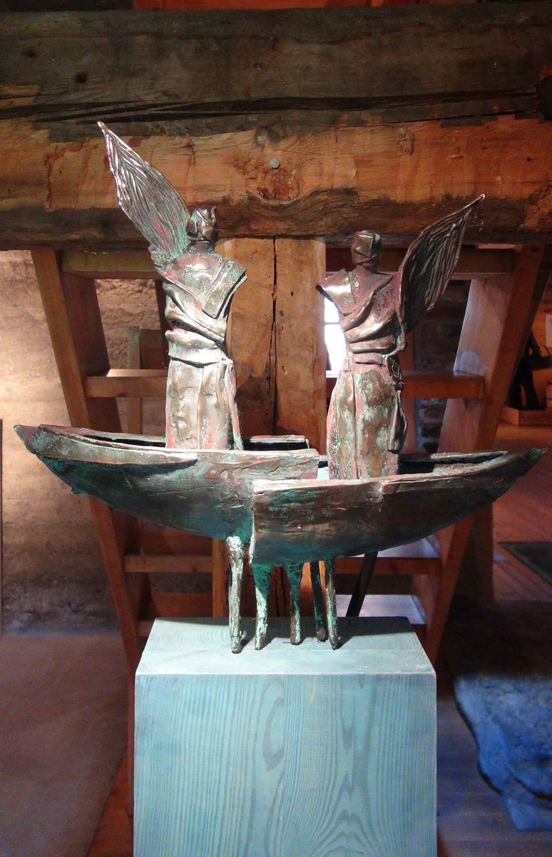 Sculpture by Bente Kluge