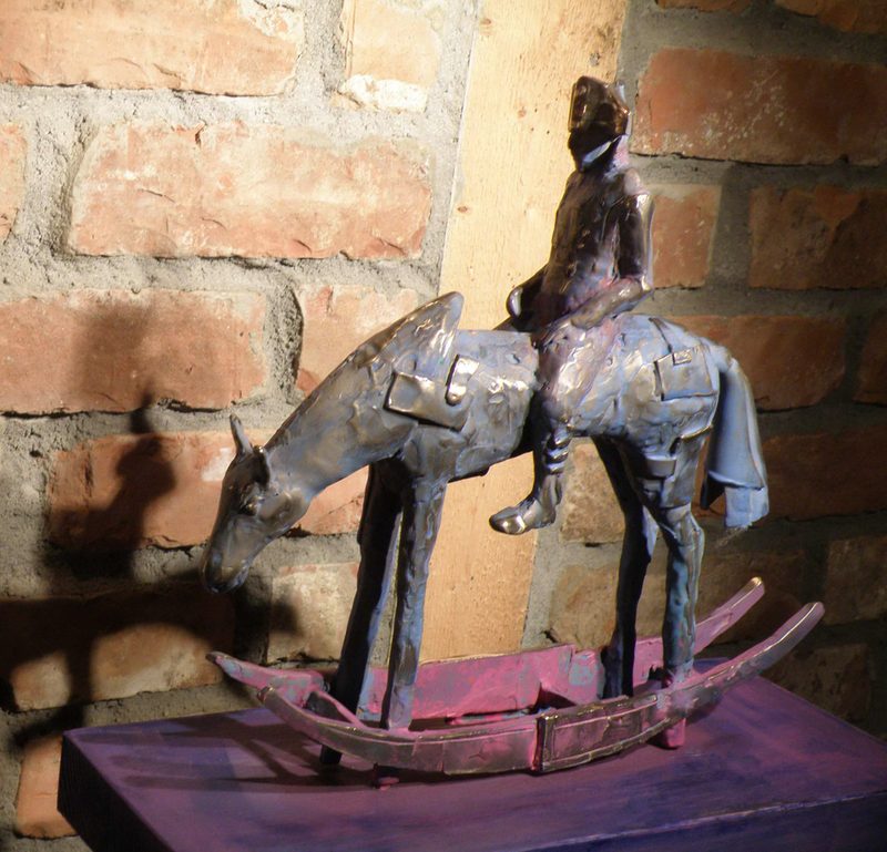 Sculpture by Bente Kluge