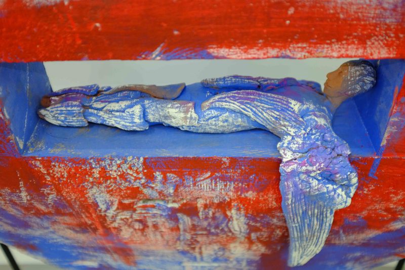 Sculpture by Bente Kluge
