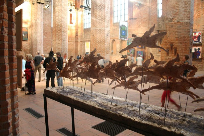 Sculpture by Bente Kluge