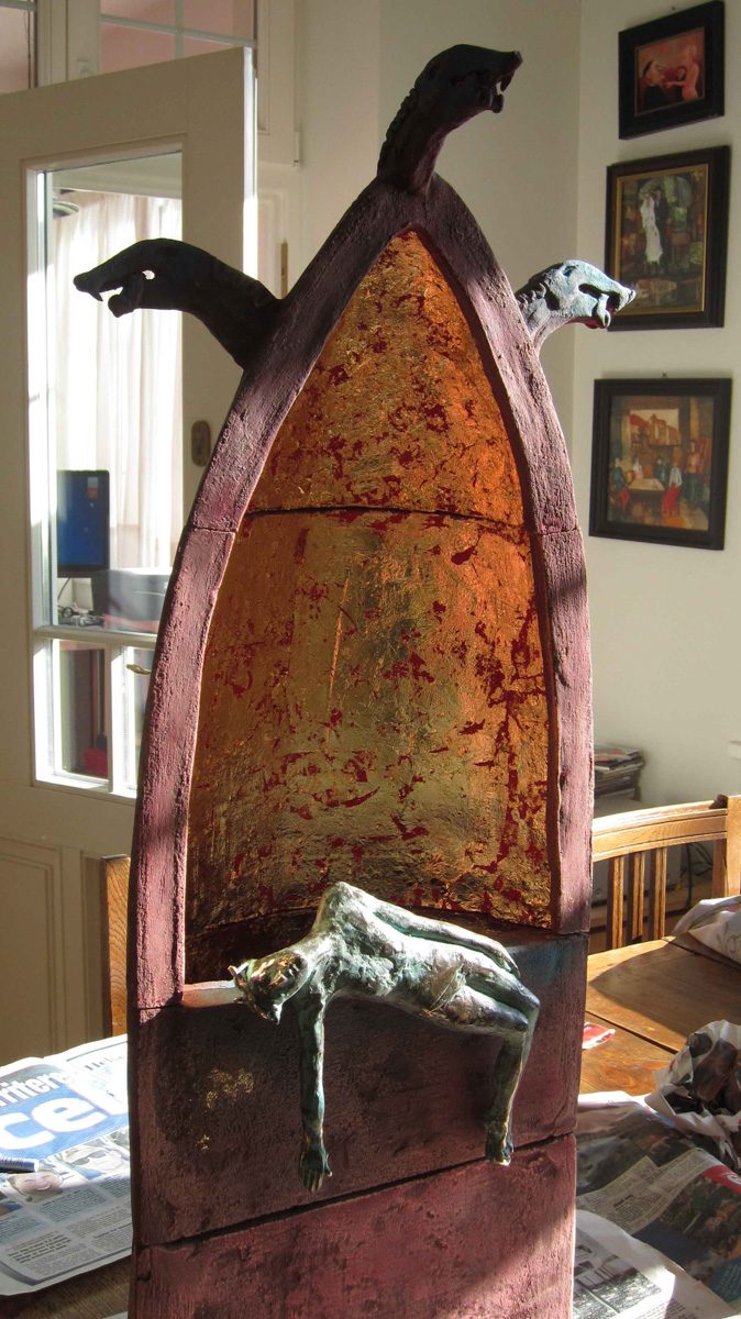 Sculpture by Bente Kluge