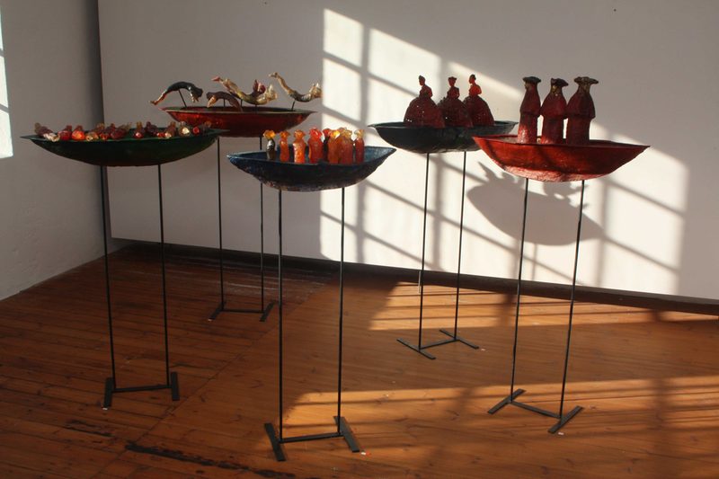 Sculpture by Bente Kluge
