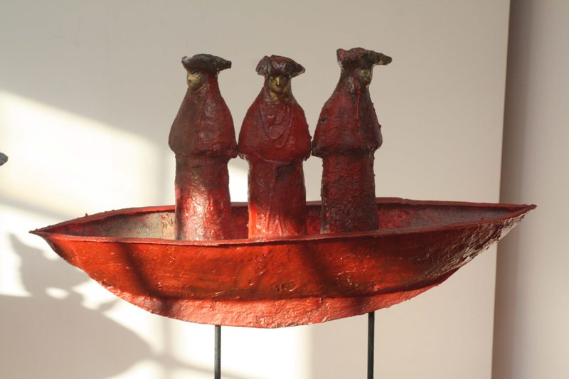 Sculpture by Bente Kluge