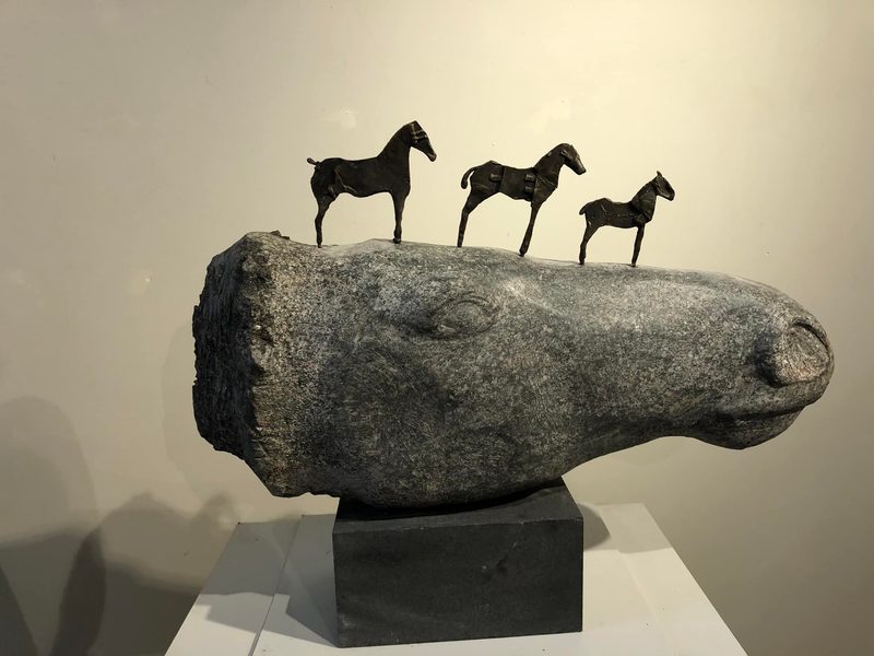 Sculpture by Bente Kluge