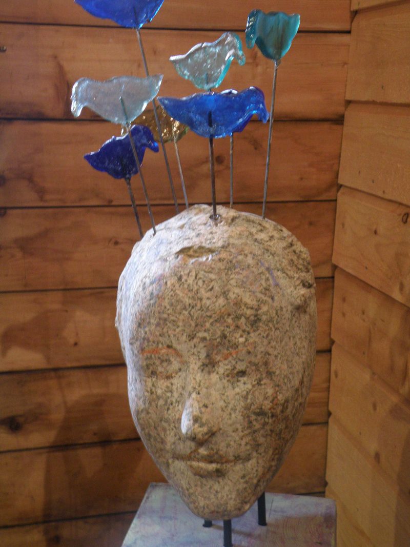 Sculpture by Bente Kluge
