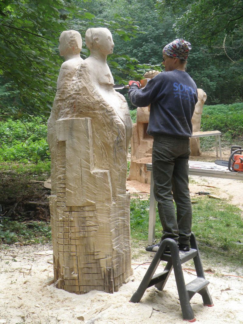 Sculpture by Bente Kluge